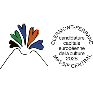 lien et logo de Clermont-Ferrand Massif central 2028 - Partenaire de l'Étonnant Festin